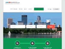 Tablet Screenshot of jobs4minnesota.com